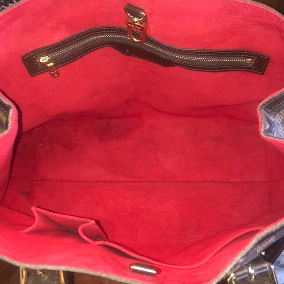 Louis Vuitton Damier Ebene Hampstead Bag - Picture 7 of 8